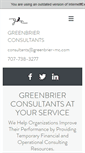 Mobile Screenshot of greenbrier-mc.com